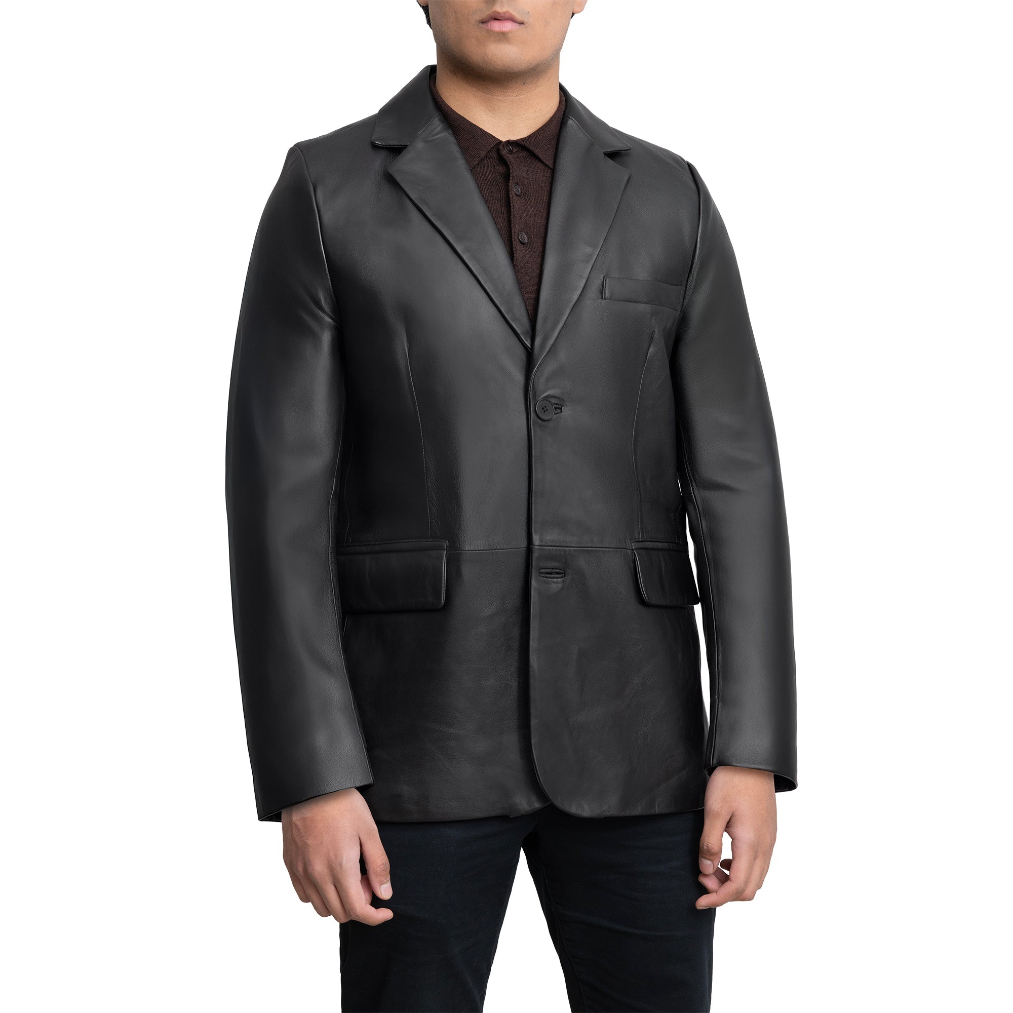 Dom Men's Blazer Leather Jacket
