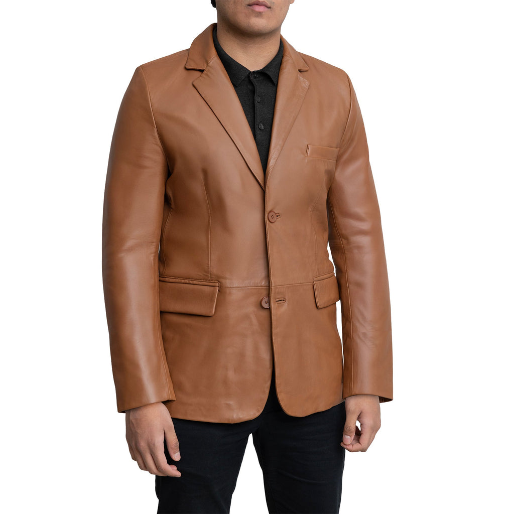 Dom Men's Blazer Leather Jacket
