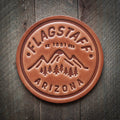 Flagstaff Arizona Leather Coaster