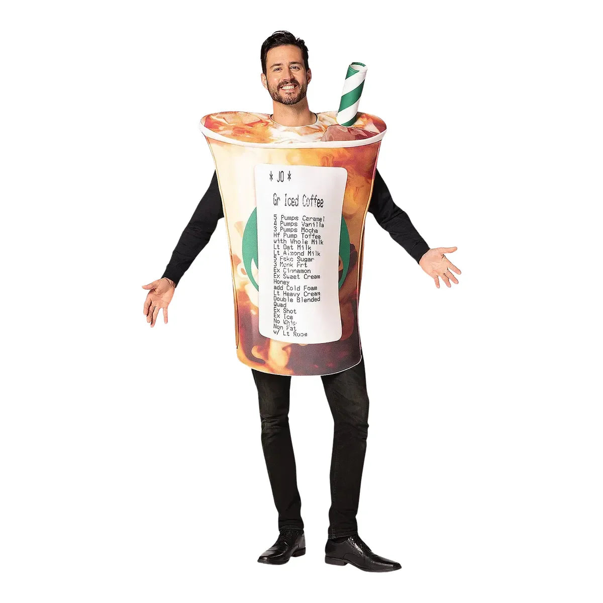 Adult Barista's Nightmare Coffee Cup Costume