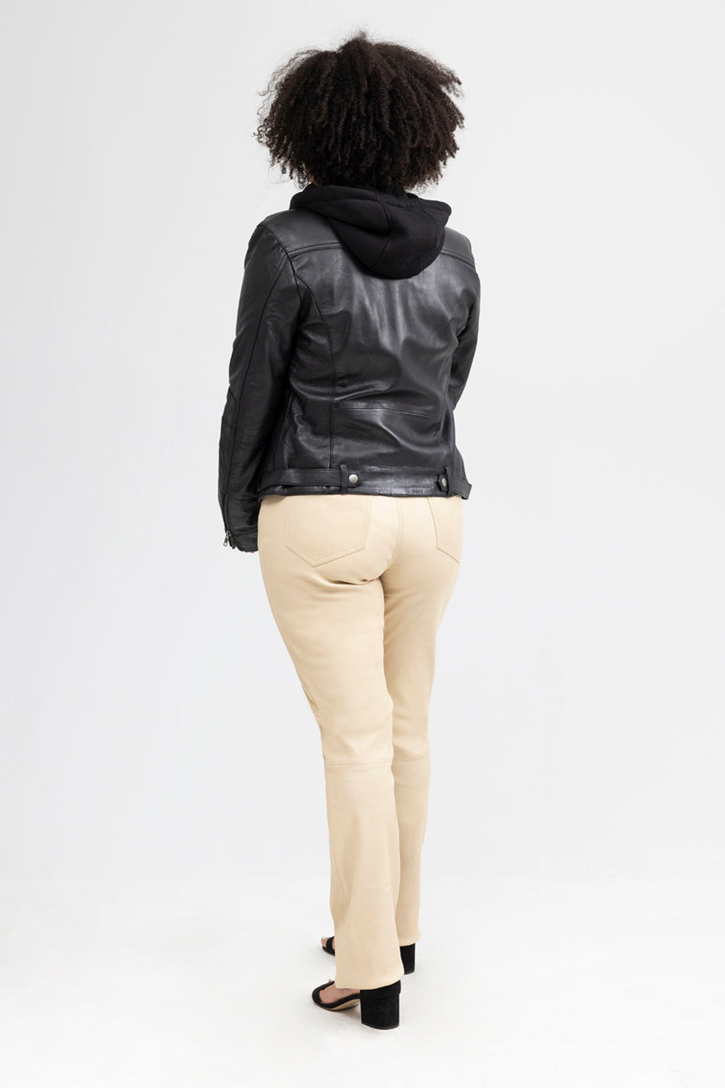 April Women's Lambskin Fashion Leather Jacket