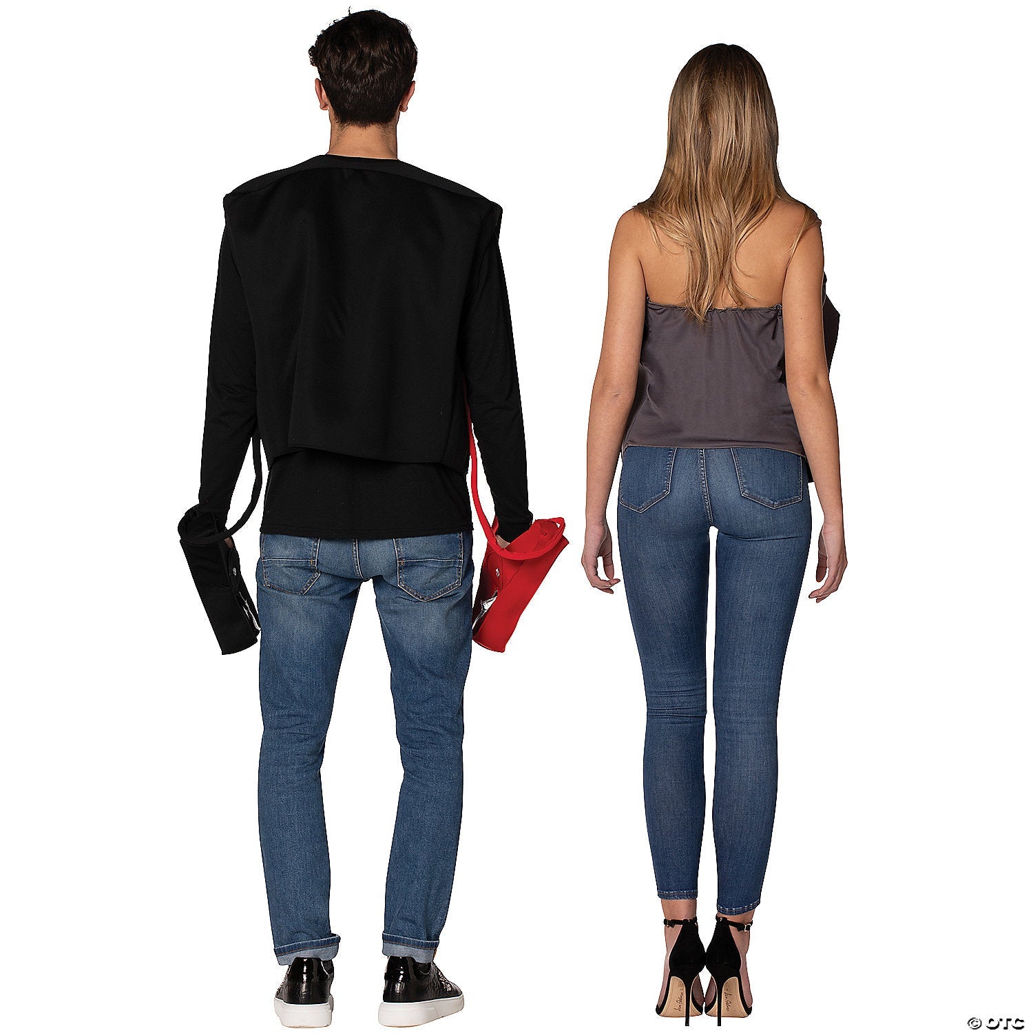 Adult Battery Jumper Cables Couples Costume