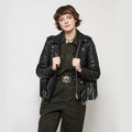 Lesley BH & BR Leather Motorcycle Jacket