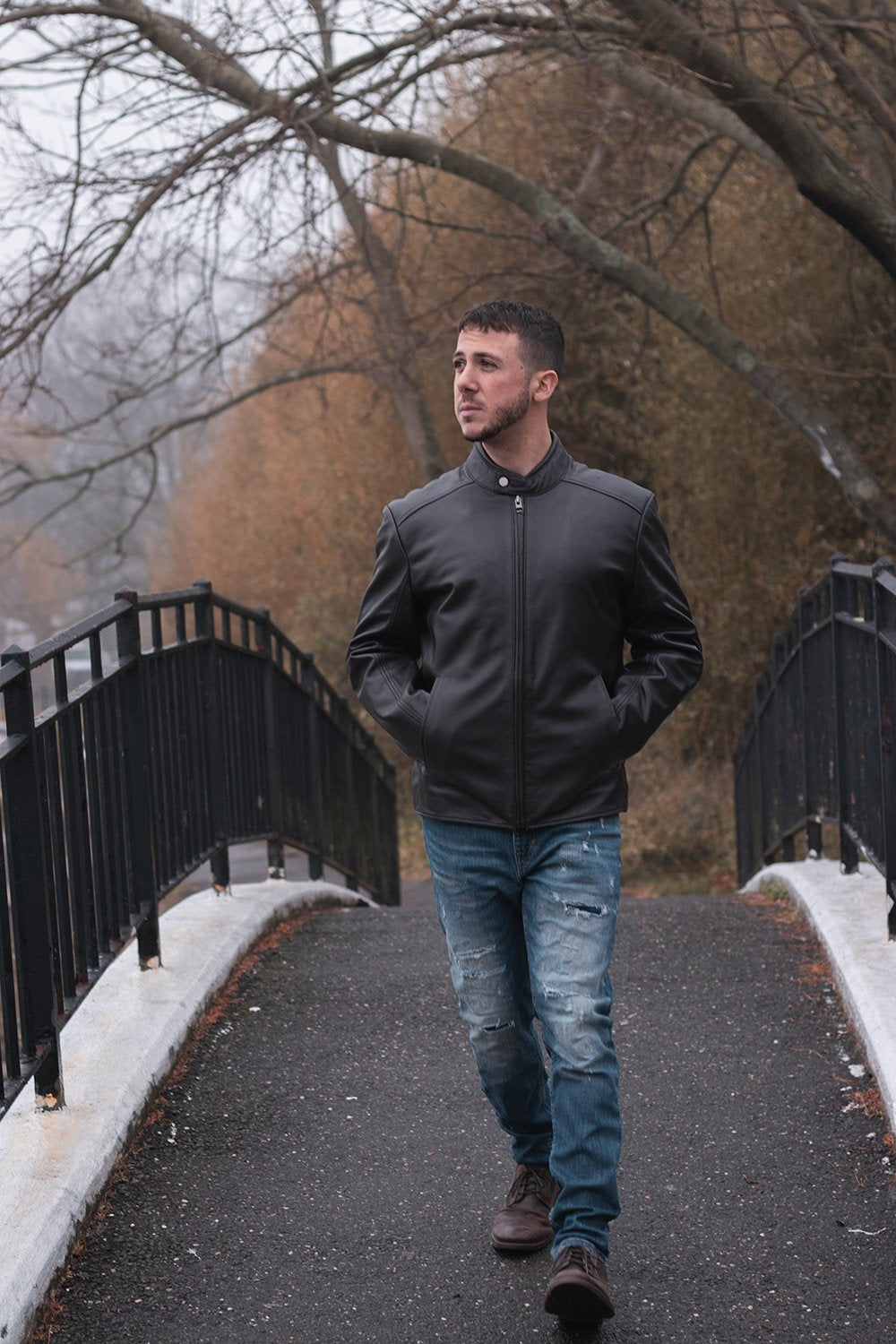 Blake Men's Leather Jacket