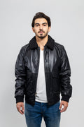 Bomber Men's Fashion Leather Jacket