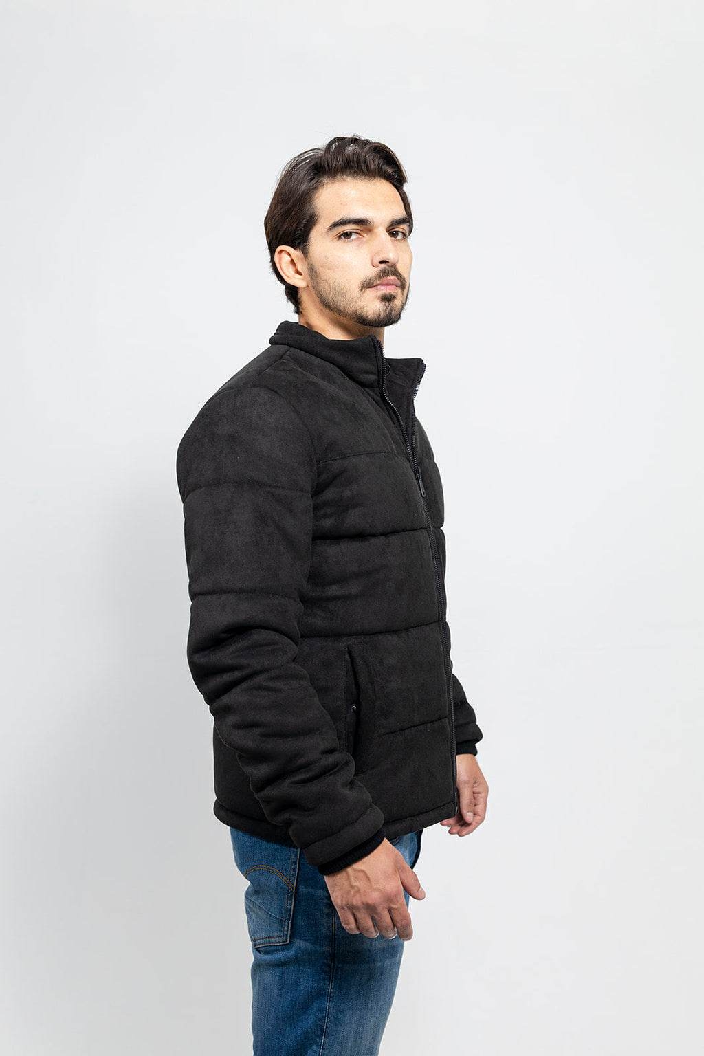 Brady Men's Vegan Faux Suede Jacket