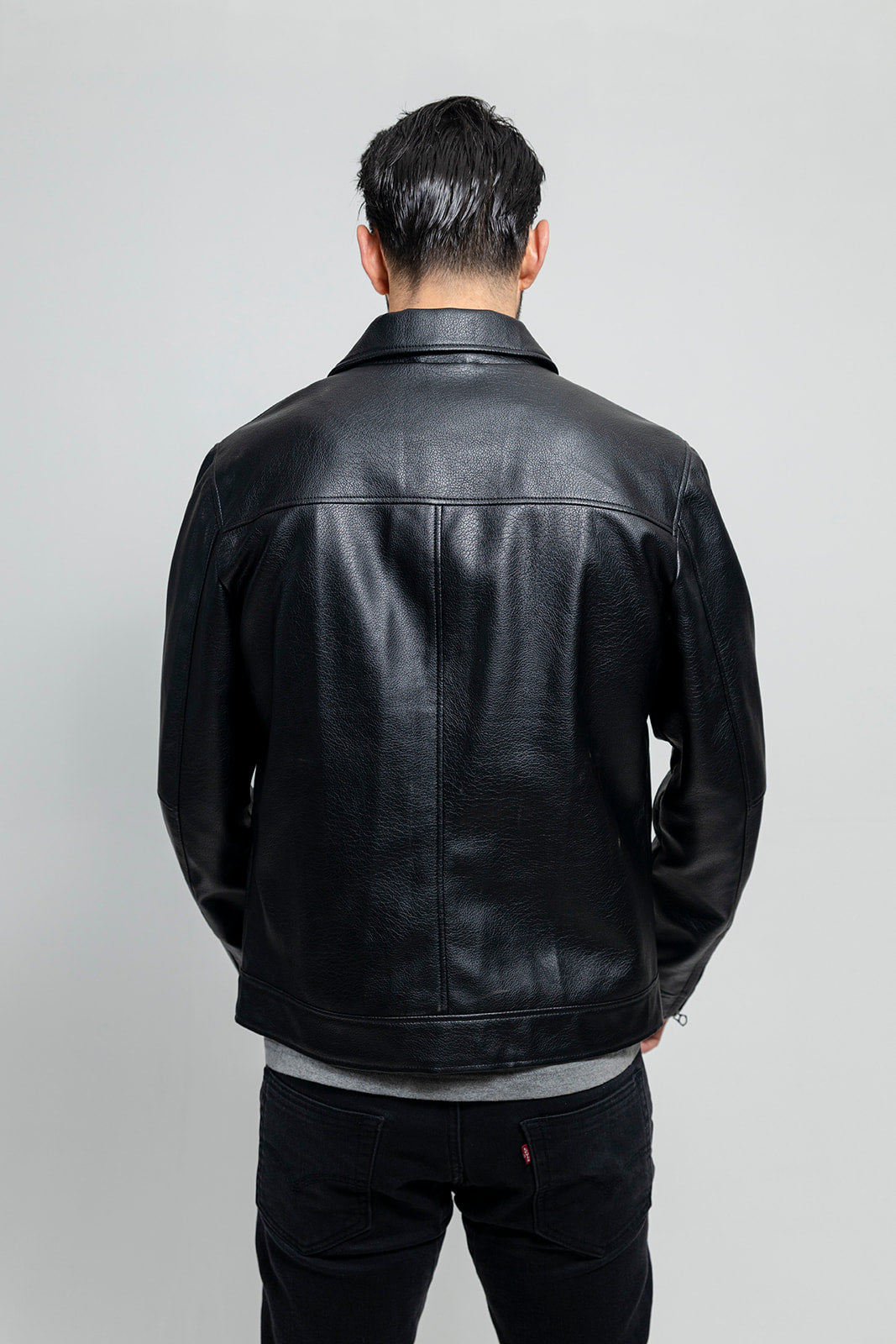 Conner Men's Vegan Faux Leather Jacket