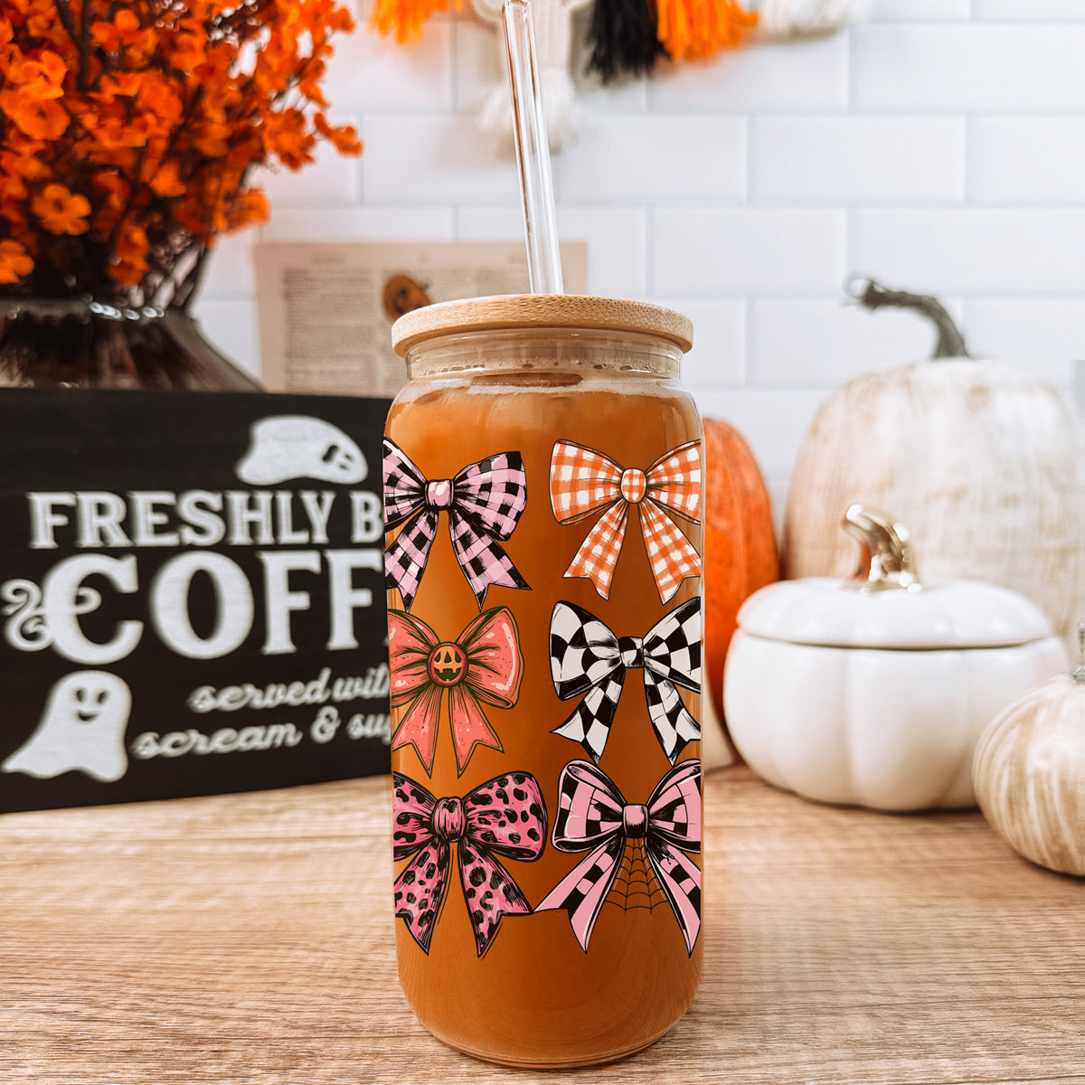 Fall Bows 20oz