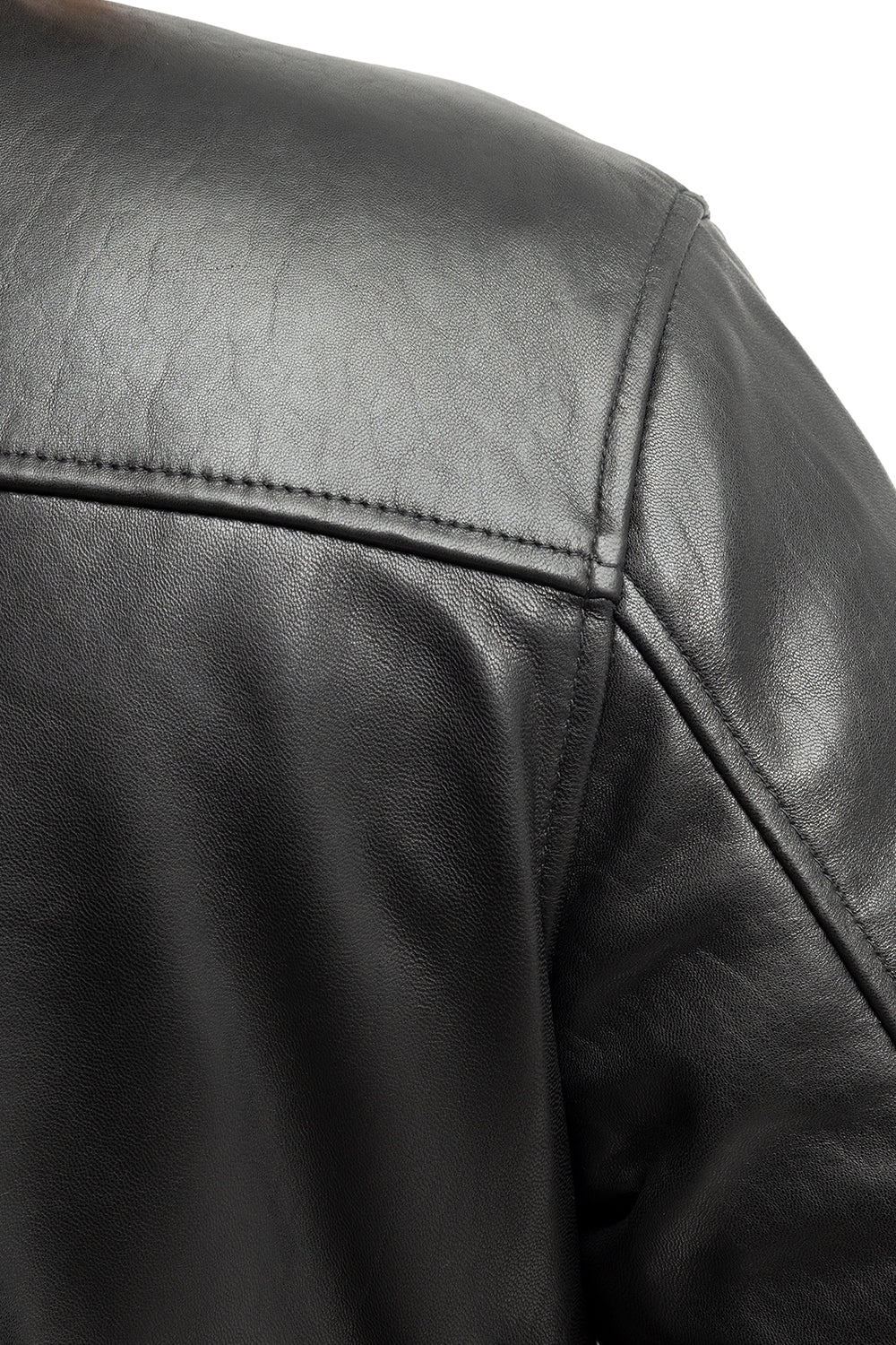 Dani Women's Fashion Leather Bomber Jacket