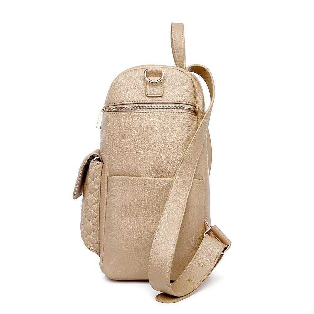 Signature Diaper Bag Latte Brown