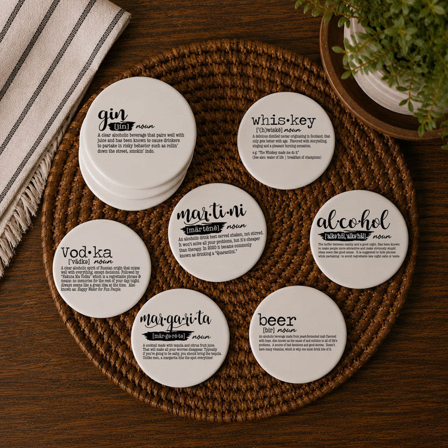 Drink Definition Coasters