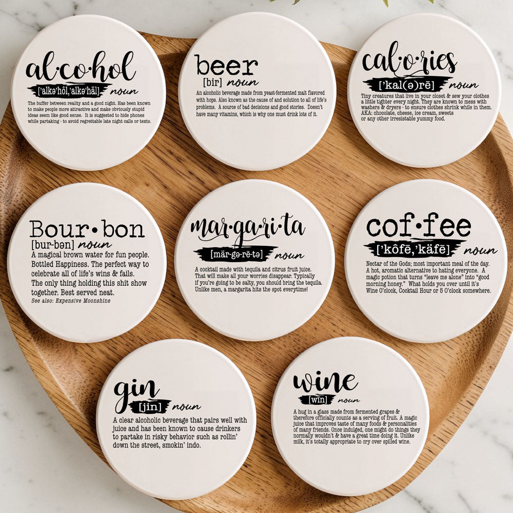 Drink Definition Coasters