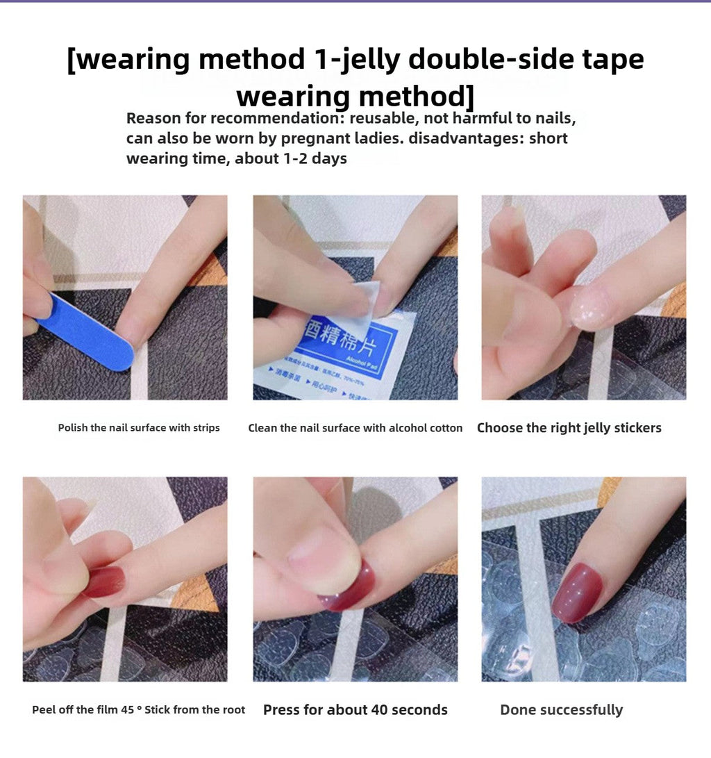 0940- Handmade press on nails fake nails removable