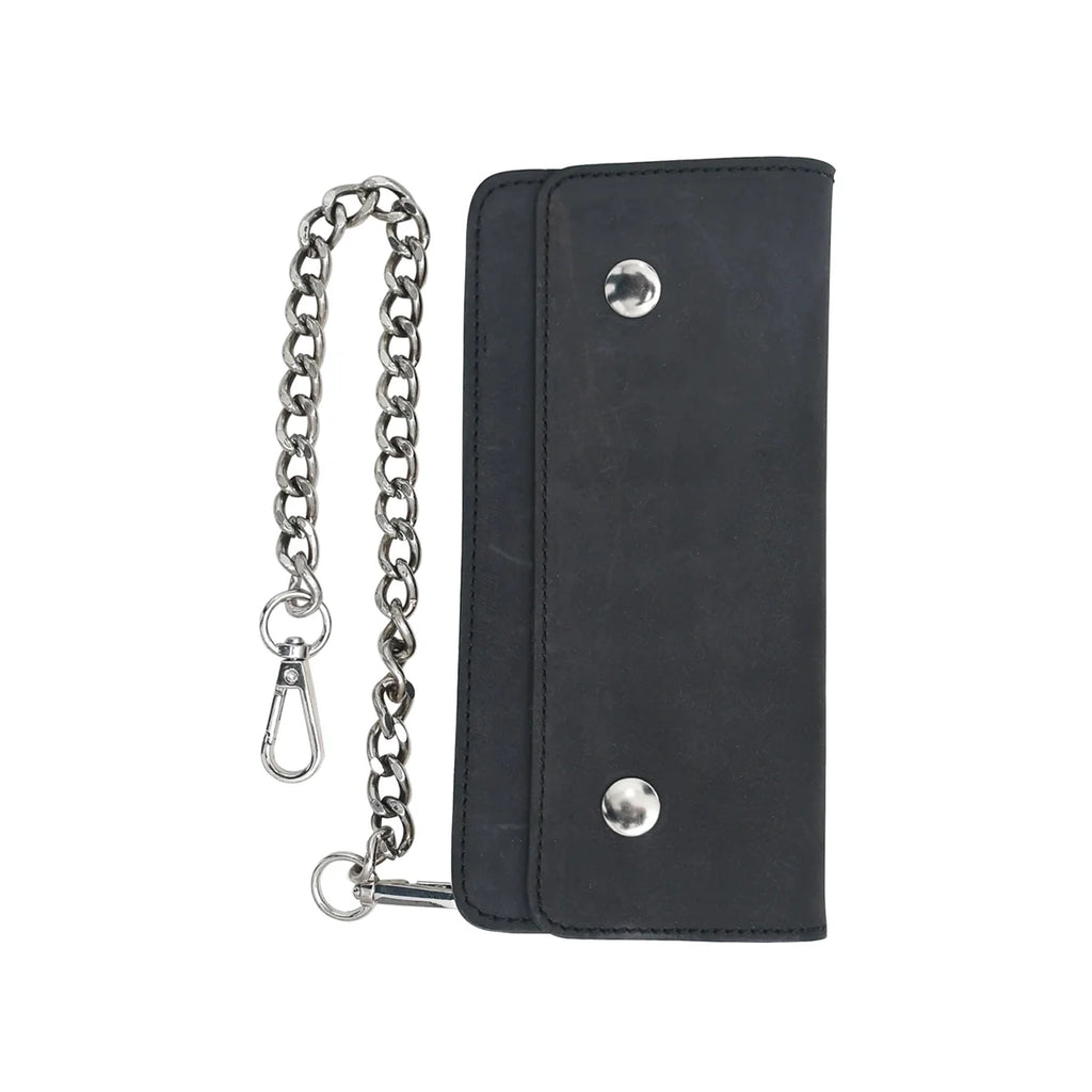 LARGE TRUCKER - Vegetable Tanned Leather Wallet