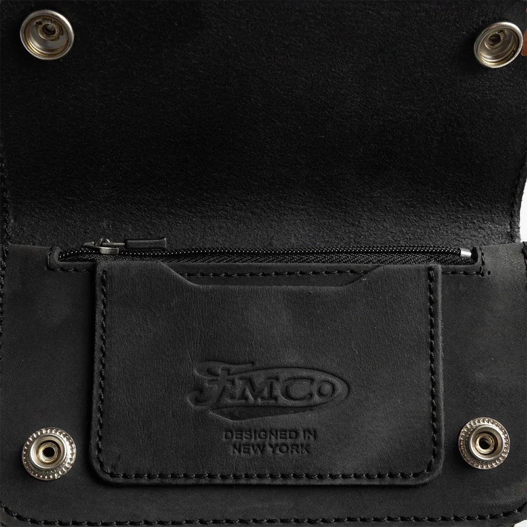 SMALL TRUCKER - Vegetable Tanned Leather Wallet