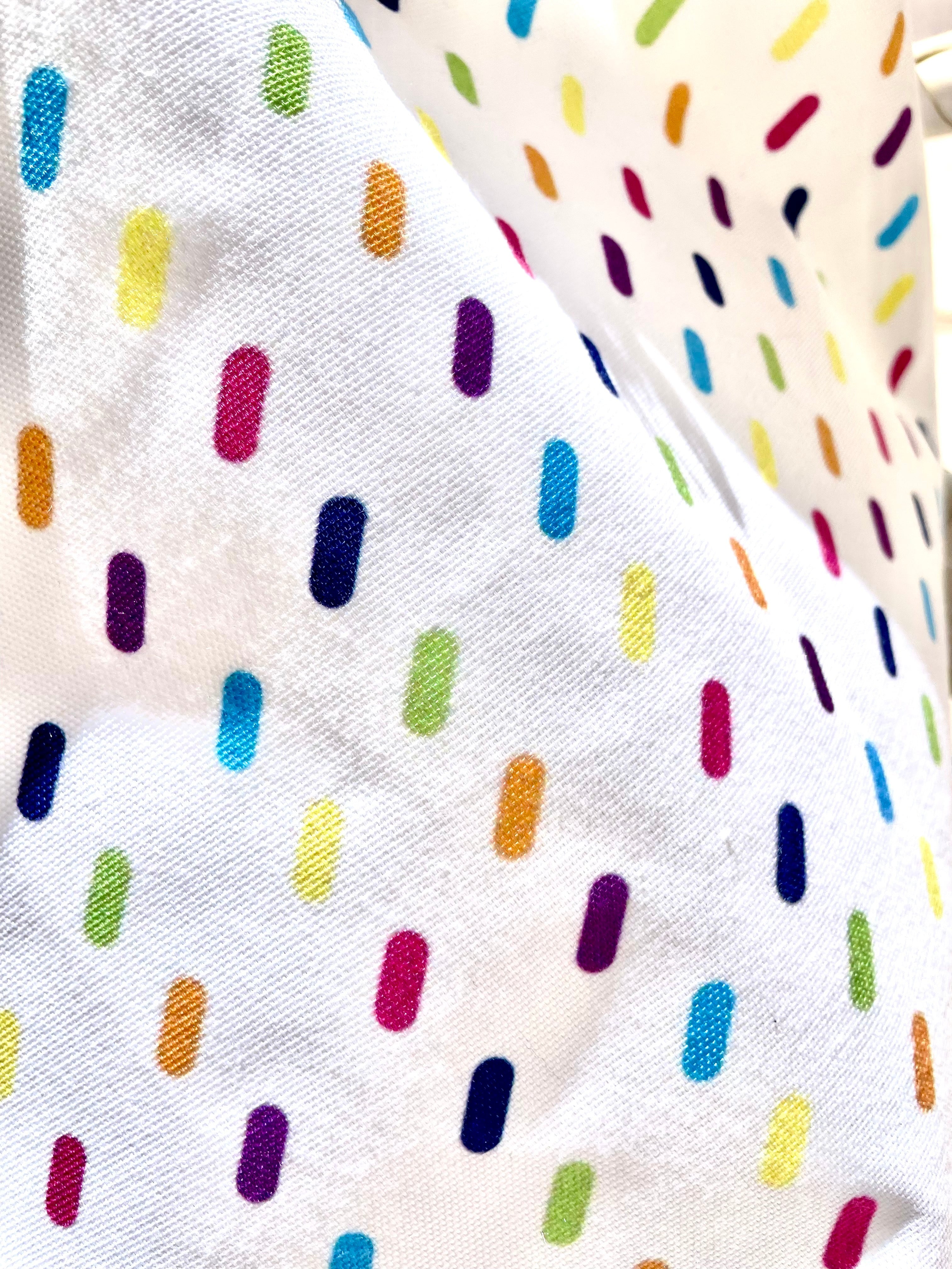 Rainbow Sprinkles Summer Weekender Tote