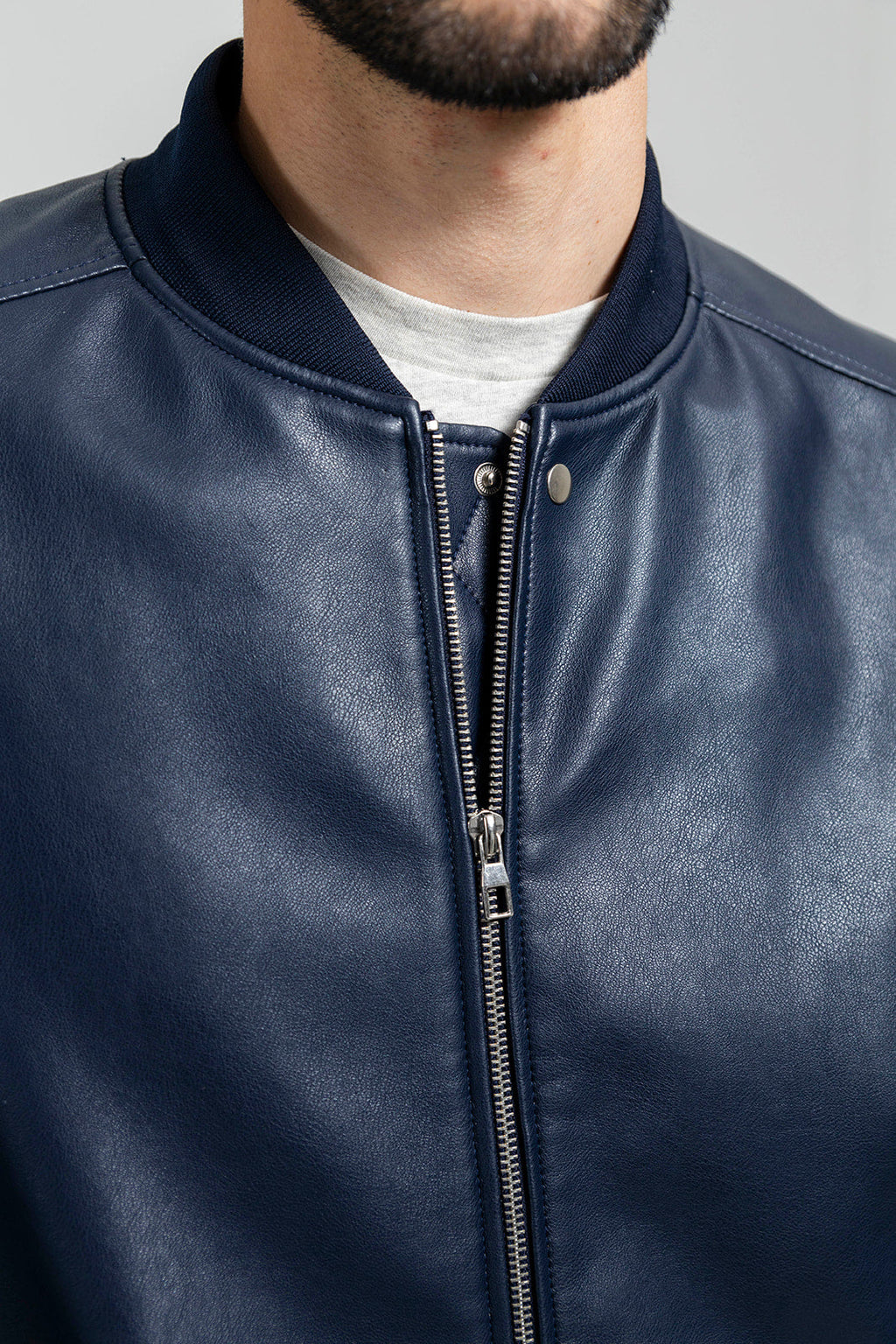 Justin Men's Vegan Faux Leather Jacket