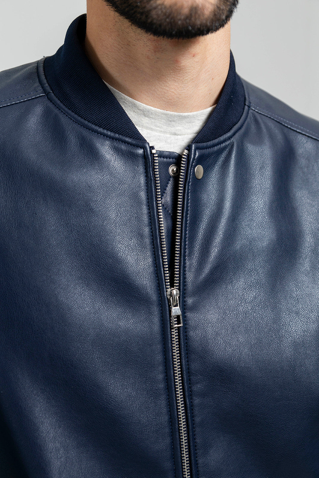 Justin Men's Vegan Faux Leather Jacket