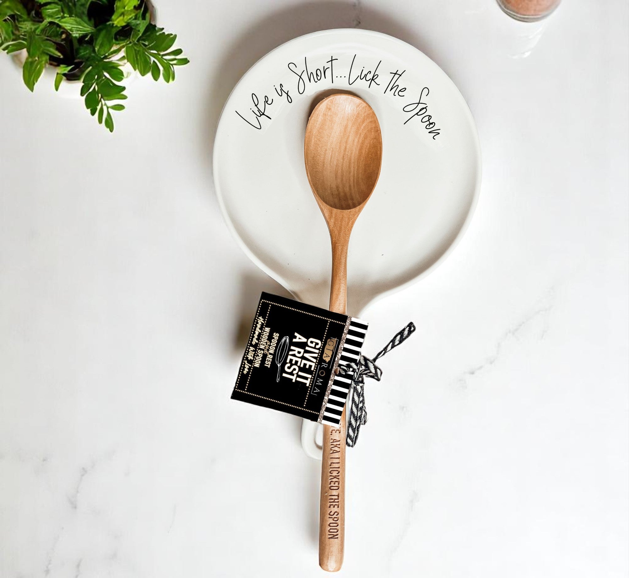Lick the Spoon Cursive
