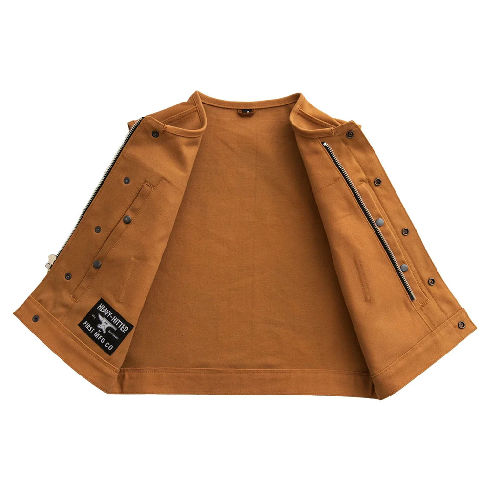 Lowside Duck Men's Motorcycle Canvas Vest