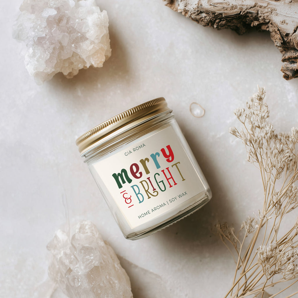 Merry + Bright Candle