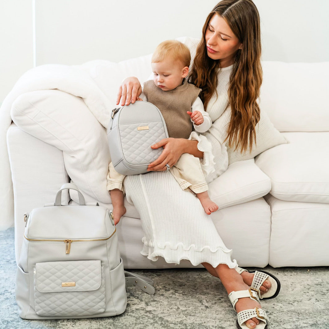 Classic Snack Bag | Stone Grey