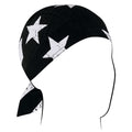 Z93 Flydanna®, Cotton, Black & White Vintage American Flag