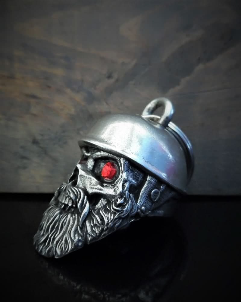 BB-11 Helmet Skull Biker Diamond Bell