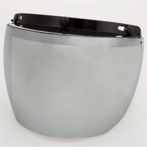 2-211 3 Snap Flip Shield - Hard Coated Silver Mirror