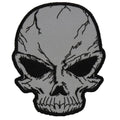 P3169 Reflective Small Cracked Skull Patch