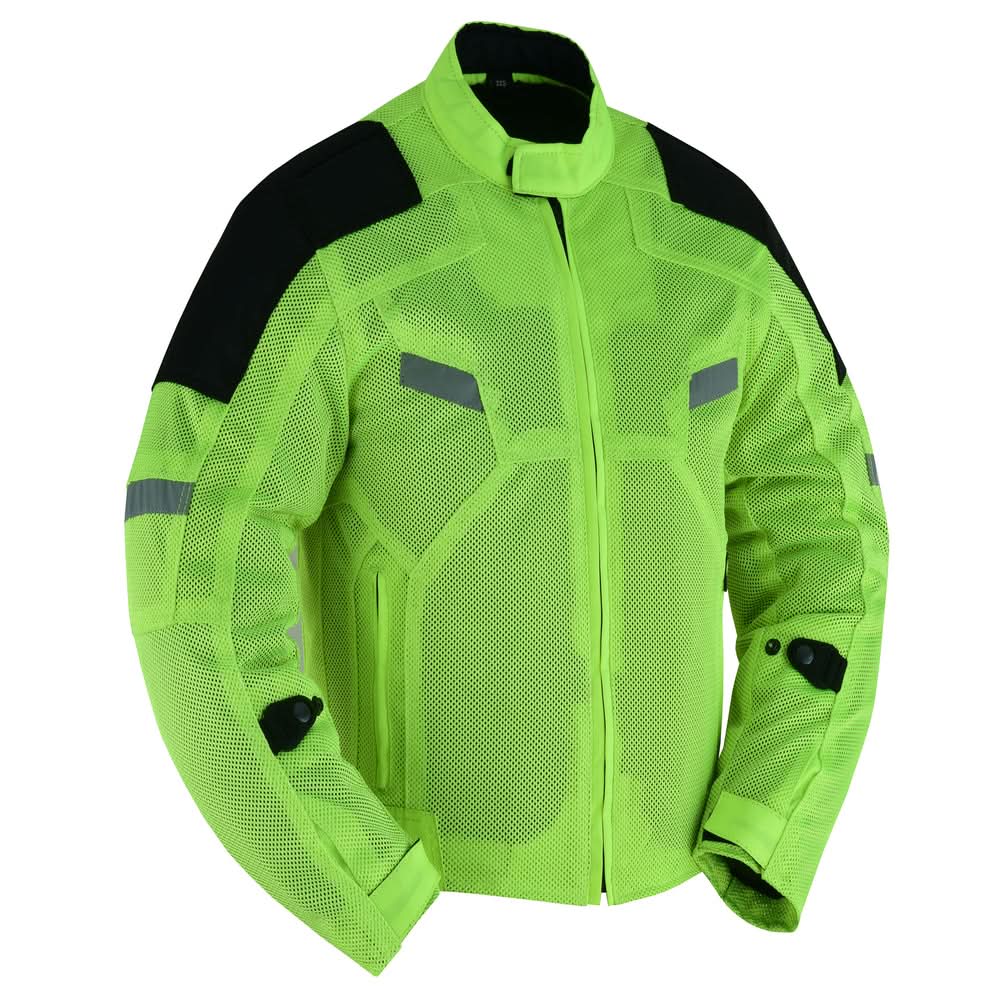 Men's High-Vis Performance Mesh Jacket – Protective & Stylish