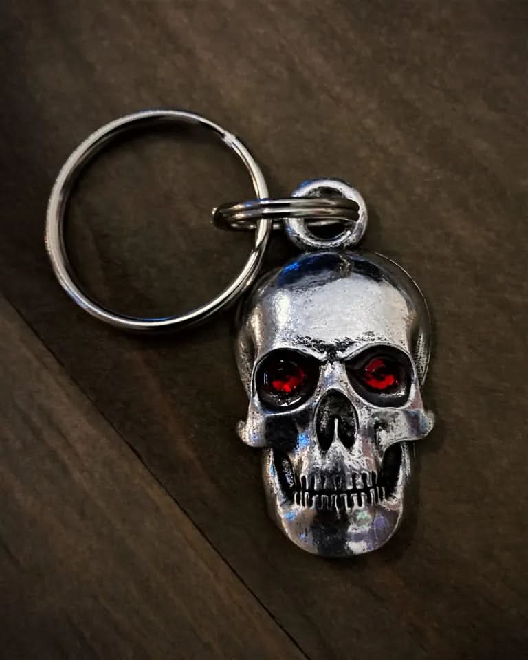 BBK-9 Evil Skull Diamond Keychain