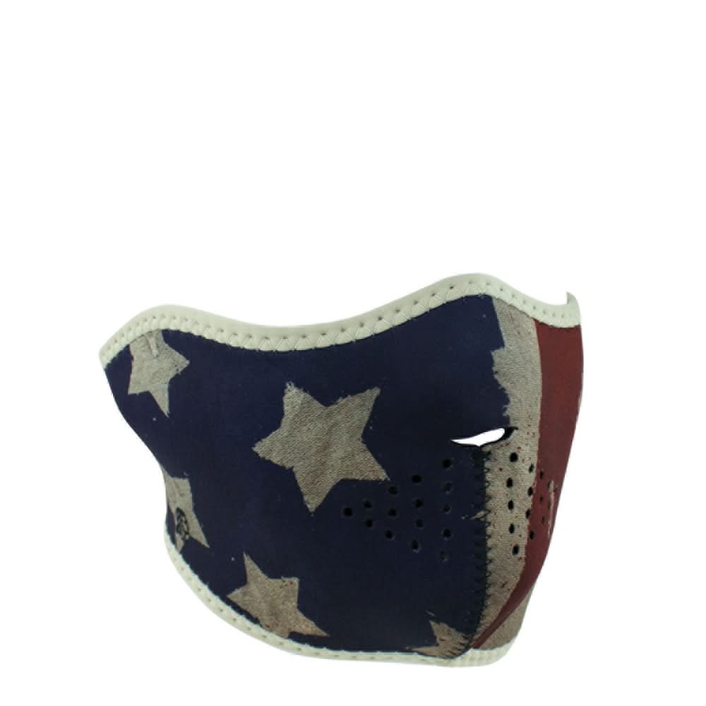 WNFM48H ZAN® Half Mask- Neoprene- Patriot