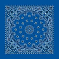 BD251 Bandana Paisley Royal