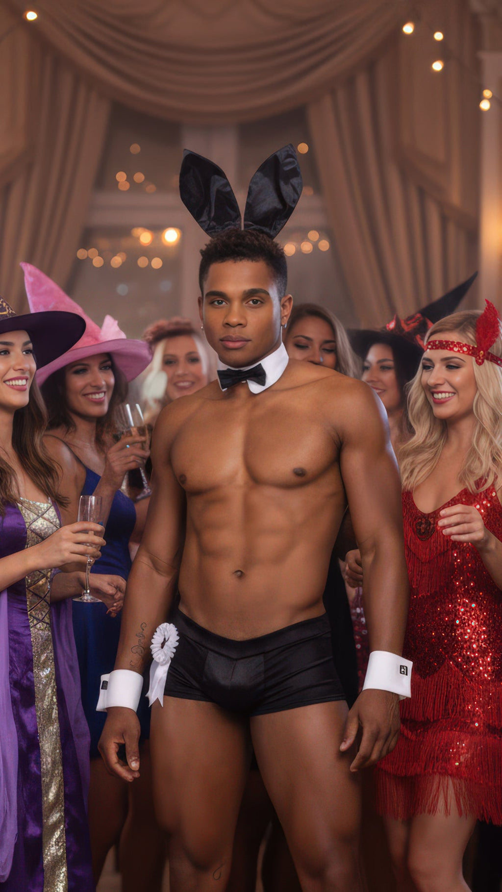 8PC Playboy Hunky Playmate