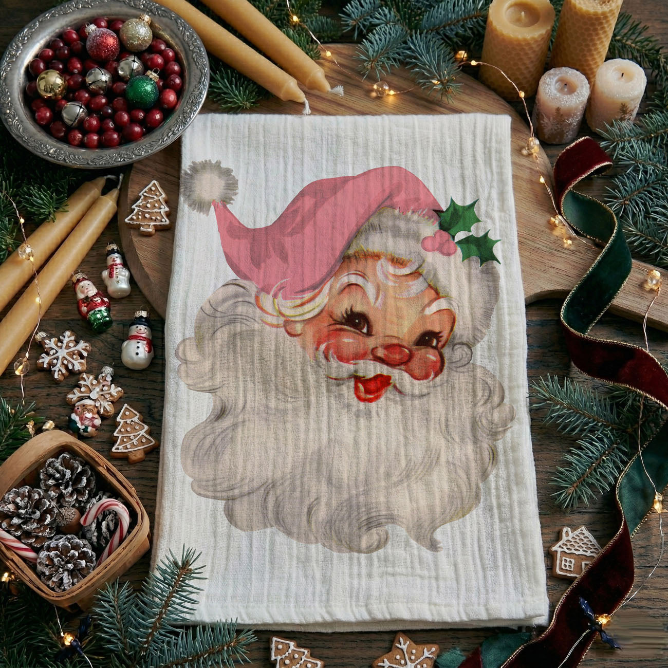 Pink Santa Vintage PRE-ORDER