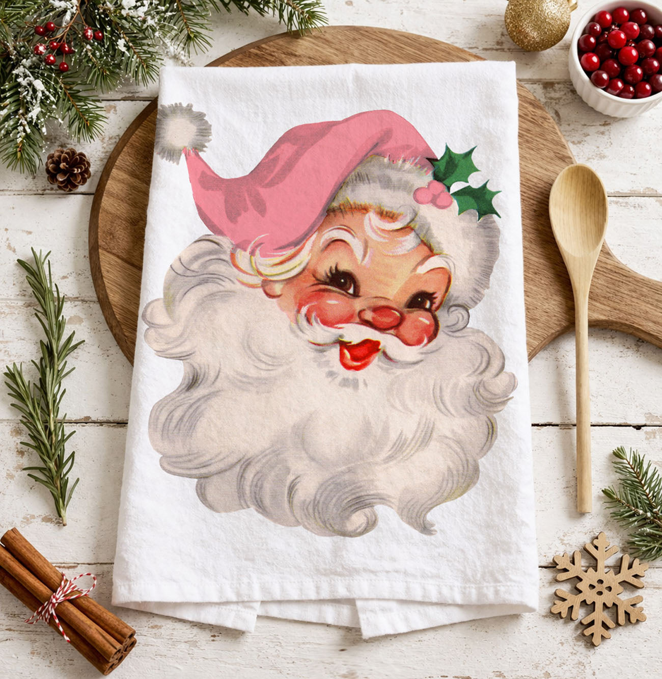 Pink Santa Vintage PRE-ORDER