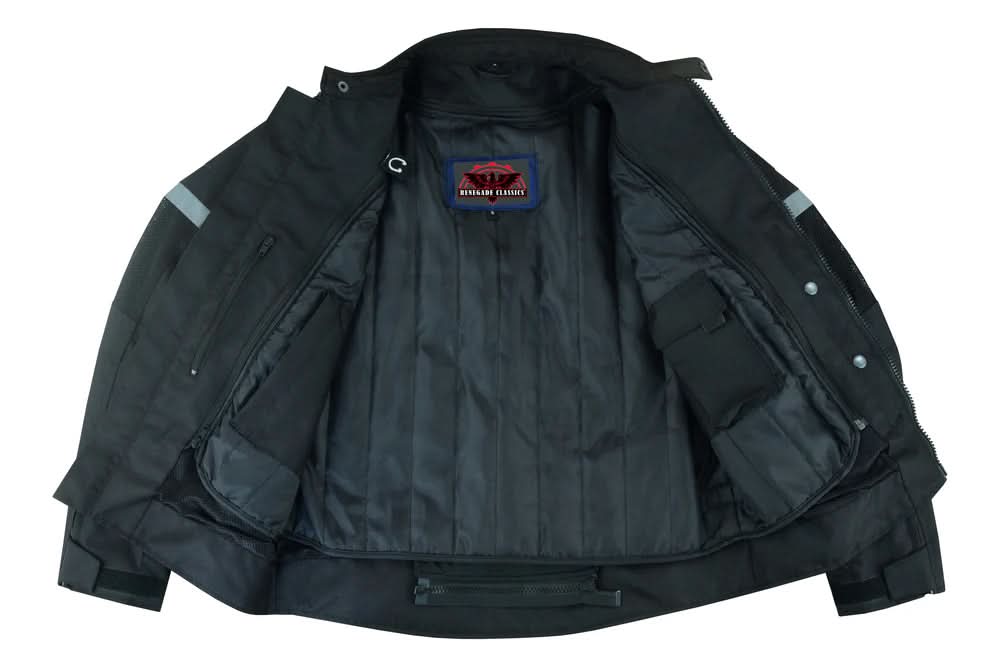 Men's Black Racer Mesh Jacket – Protective Design