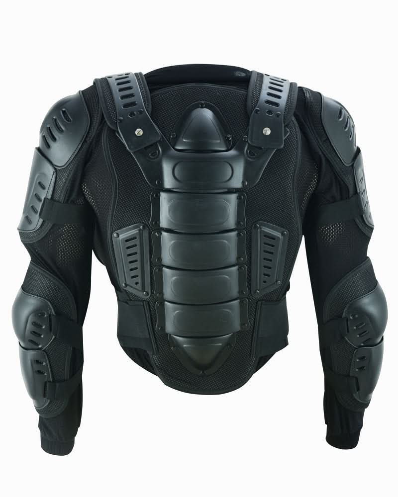 Motorcycle Full Protection Body Armor - Black