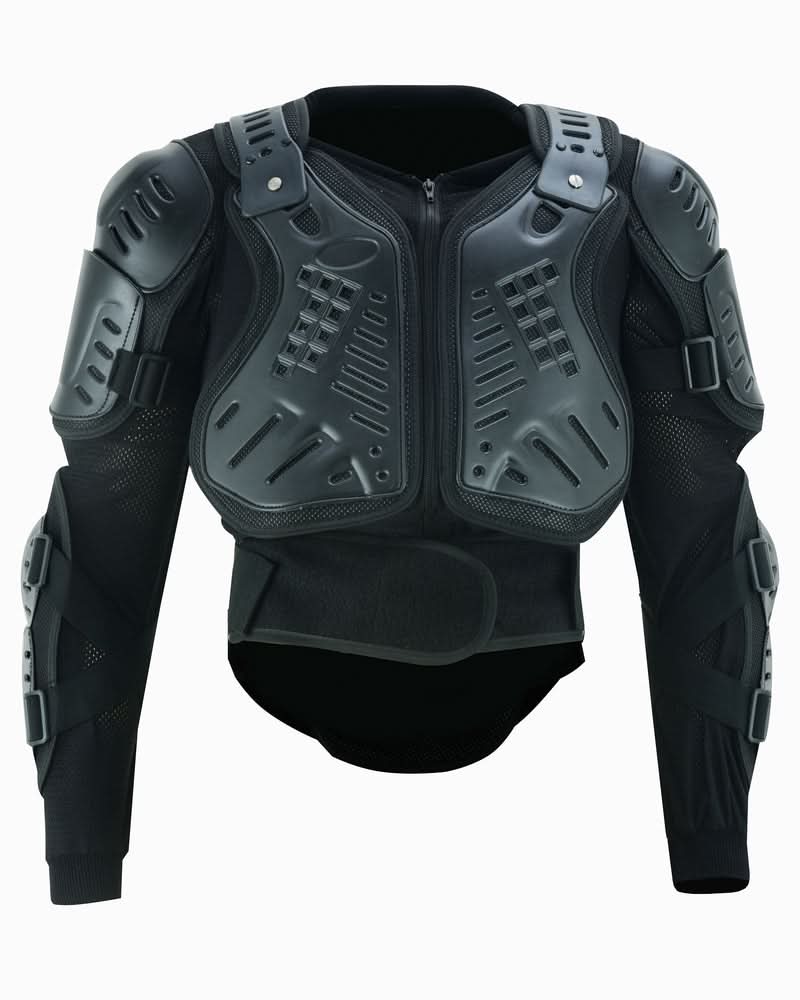 Motorcycle Full Protection Body Armor - Black