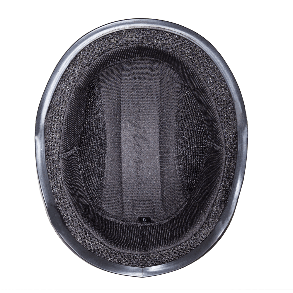 D6-PR DOT Approved Daytona Skull Cap Motorcycle Half Face Helmet – Purple Rose