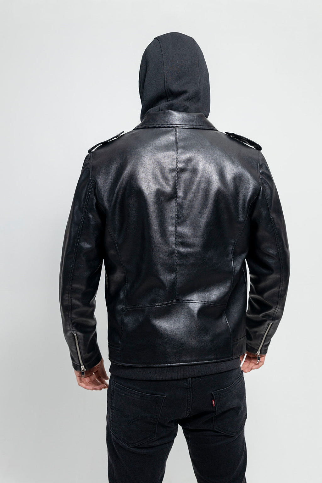 Ralph Men's Vegan Faux Leather Jacket