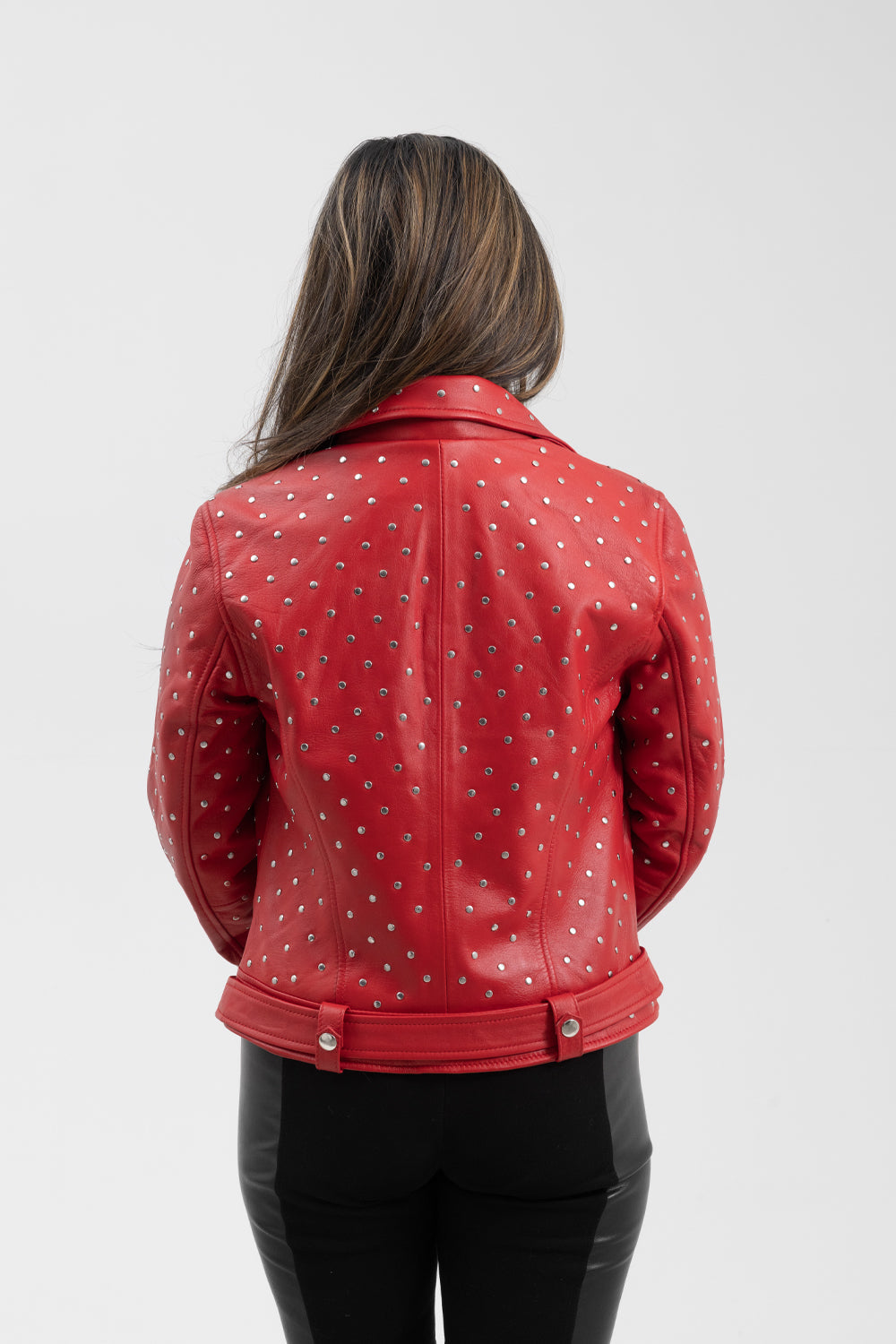 Claudia Women's Fashion Leather Jacket