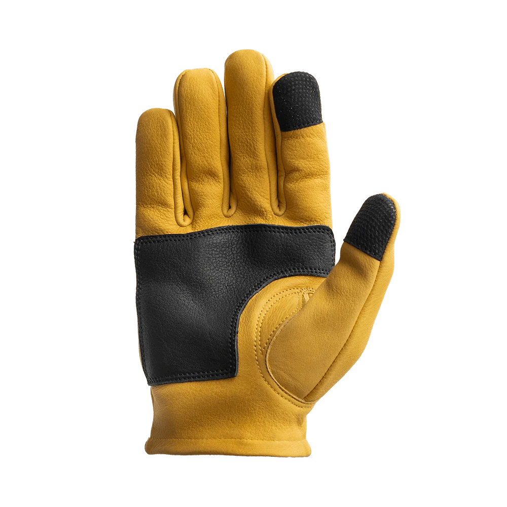 Roper DBL Palm Men's Motorcycle Leather Gloves