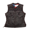 Rosie Women’s Motorcycle Leather Vest