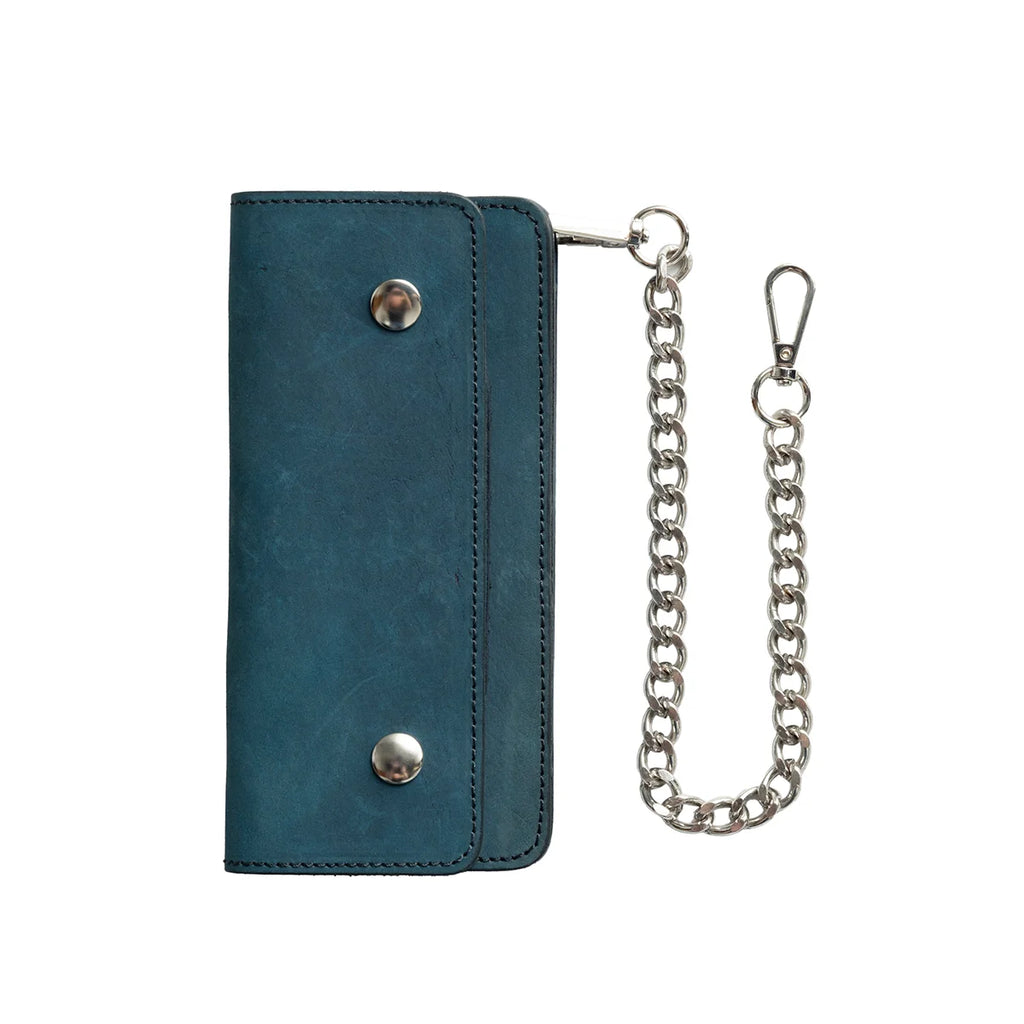 LARGE TRUCKER - Vegetable Tanned Leather Wallet