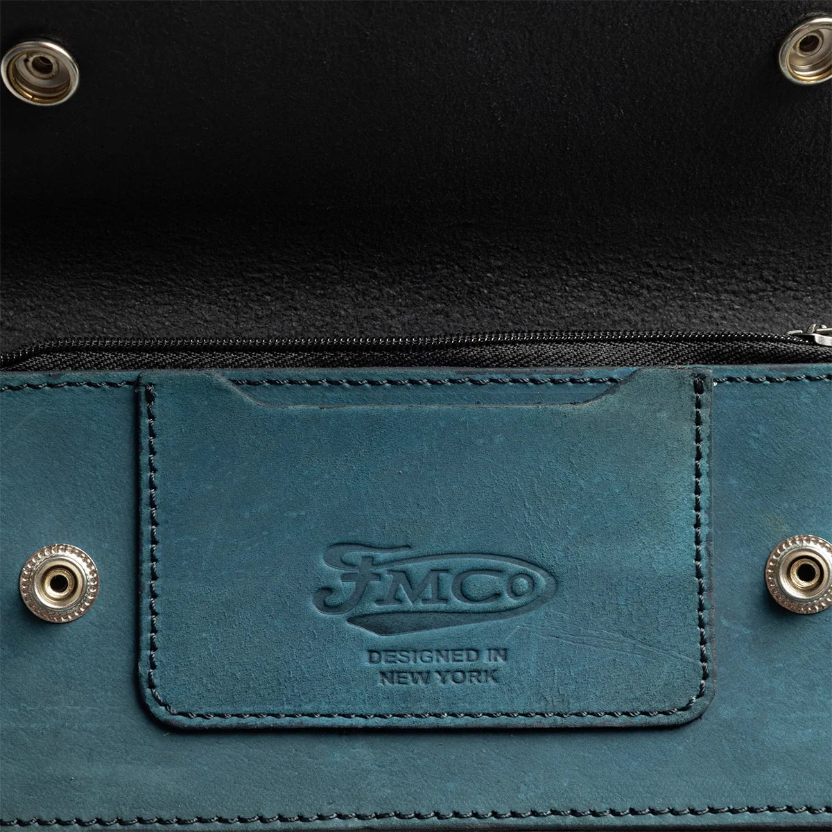 LARGE TRUCKER - Vegetable Tanned Leather Wallet
