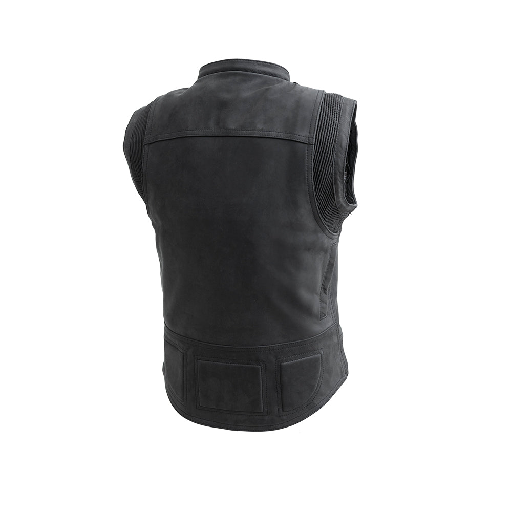 RYBAK Women's Leather Biker Club Jacket