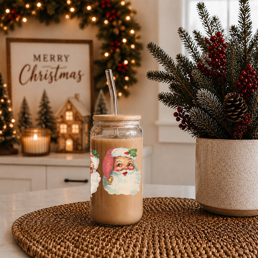 Vintage Santa 17oz