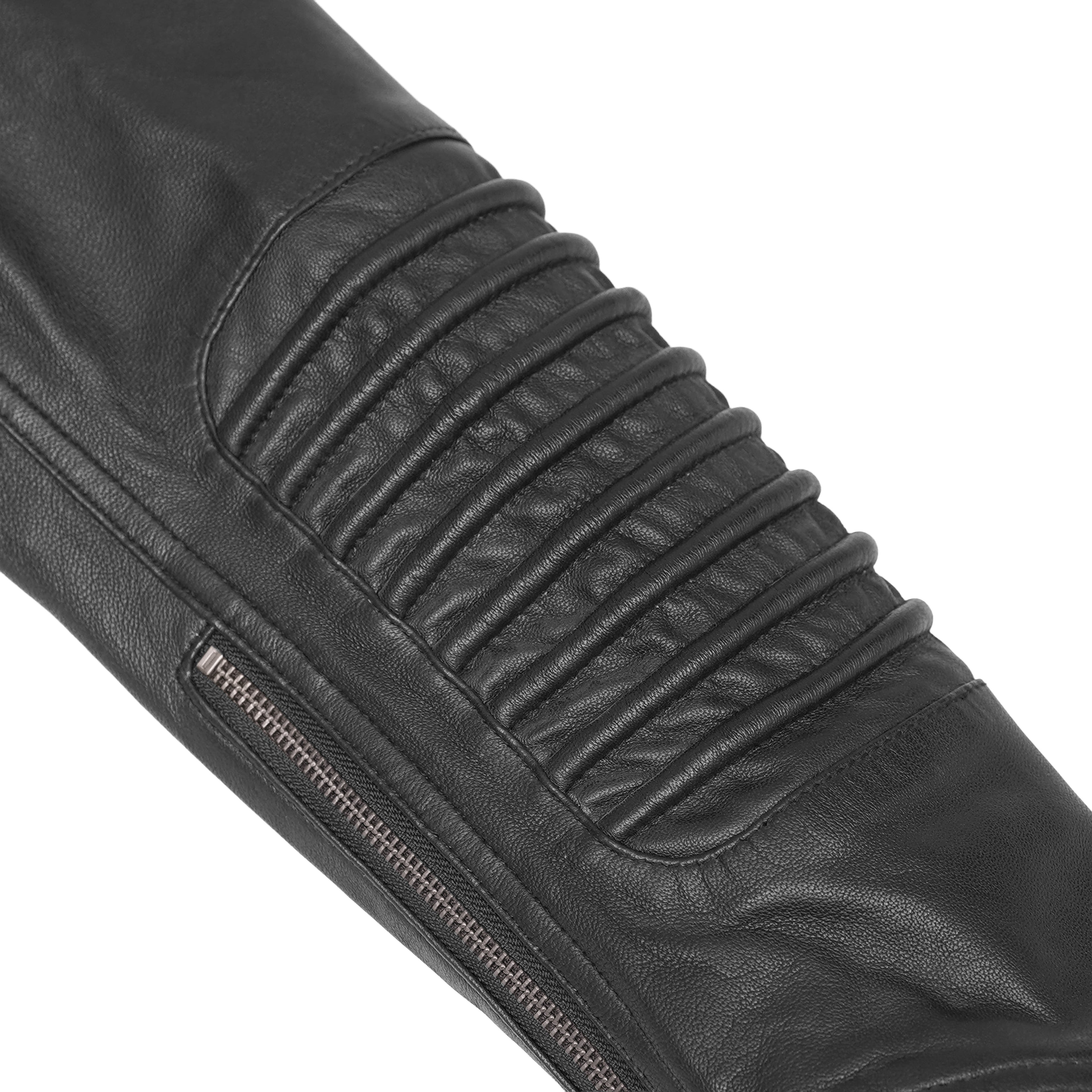 Shadow Queen Women's Black Fashion Leather Jacket